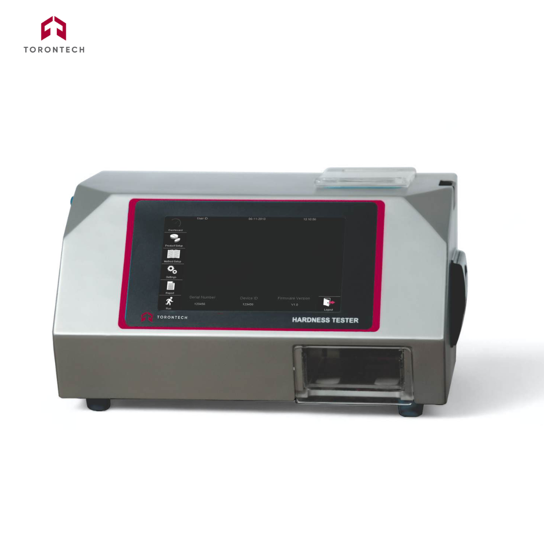 Tablet Hardness Testers With tilt sensing device - 5 Parameter – ToronTAB™ 5
