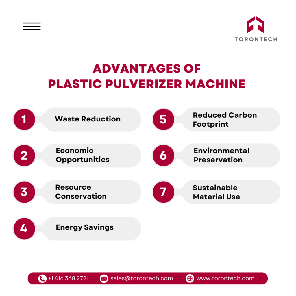 Advantages of Plastic Pulverizer Machine