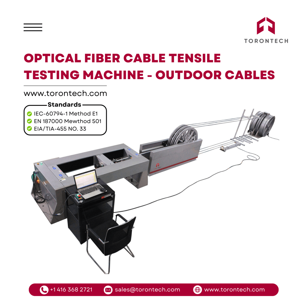 Optical Fiber Cable Tensile Testing Machine - Outdoor Cable