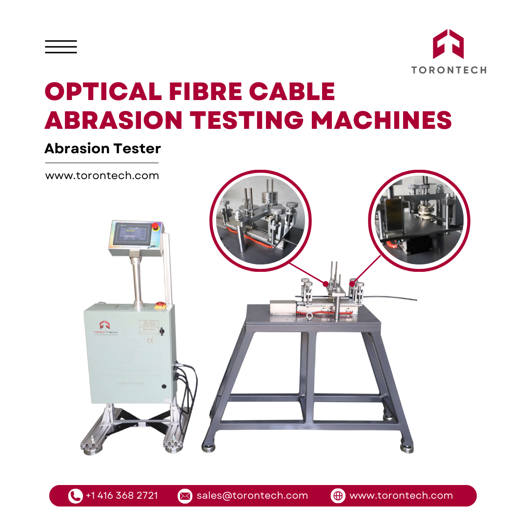 Optical Fiber Cable Abrasion Testing Machine: Exceeding Industry Standards