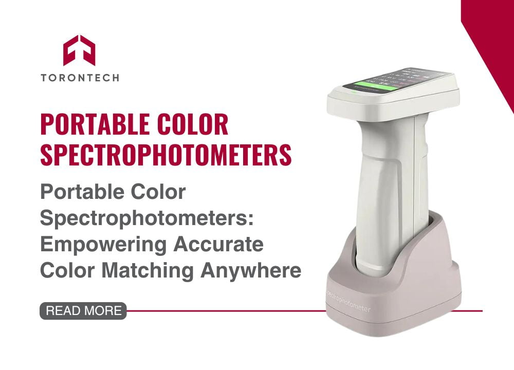 Portable Color Spectrophotometers - Empowering Accurate Color Matching Anywhere (Torontech)