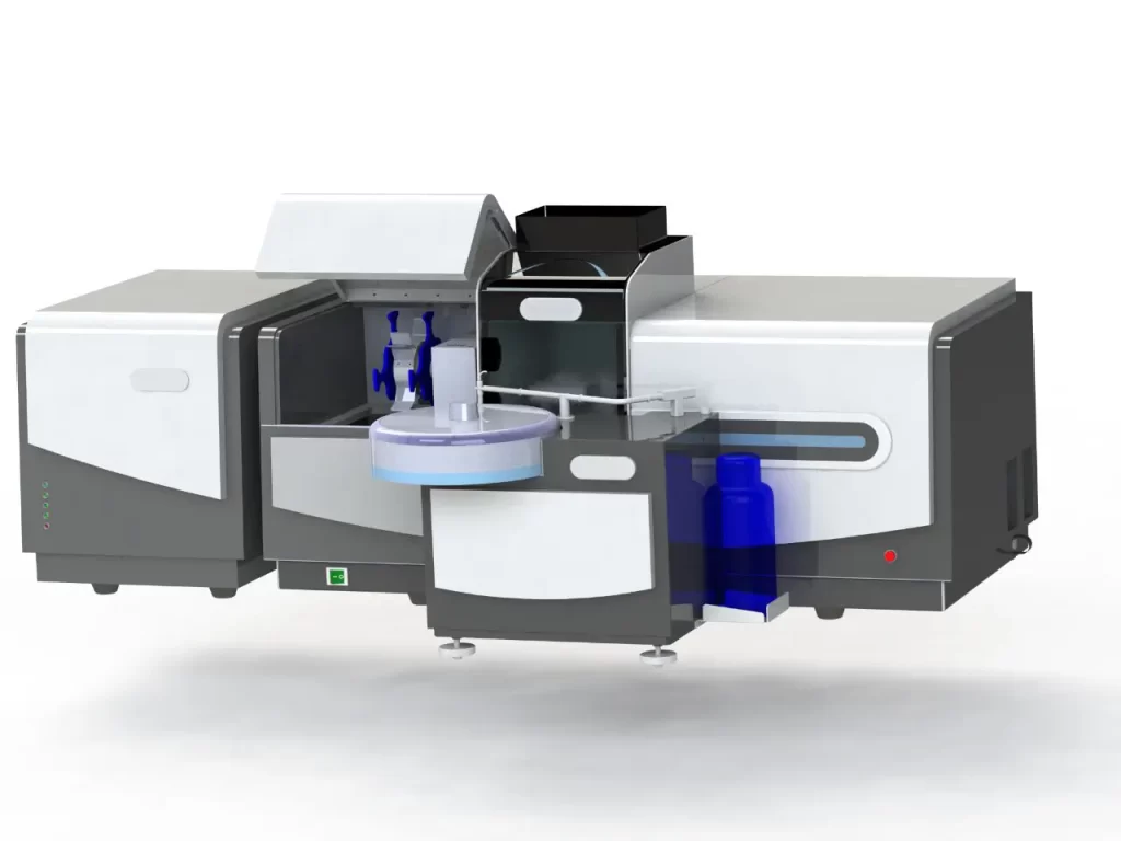 AAS - Atomic Absorption Spectrophotometer AAS3000FG (Flame + Graphite Furnaces Type)