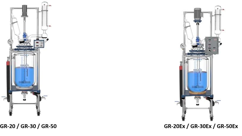 Jacketed Glass Reactor