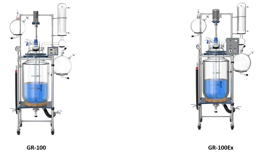 Jacketed Glass Reactor