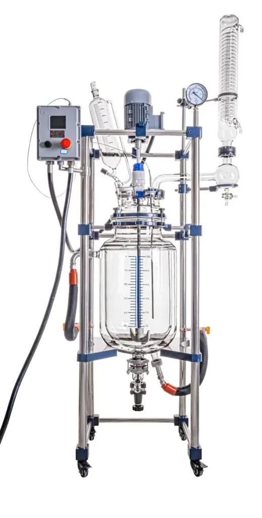 Pilot-scale Jacketed Glass Reactor