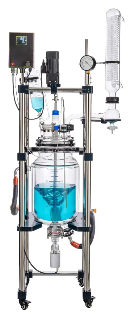 Pilot-scale Jacketed Glass Reactor