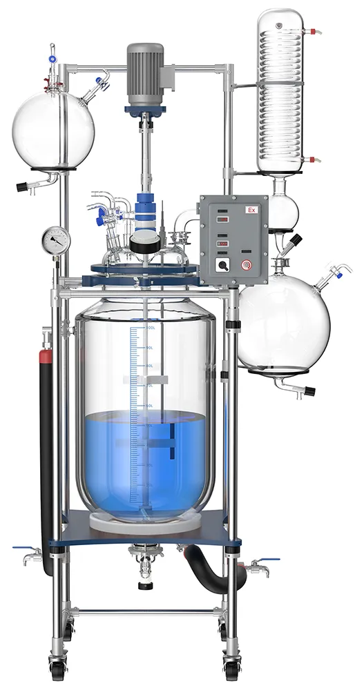 Jacketed Glass Reactor