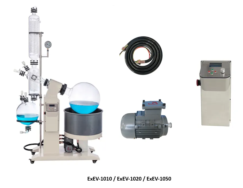 Pilot-Scale Rotary Evaporator