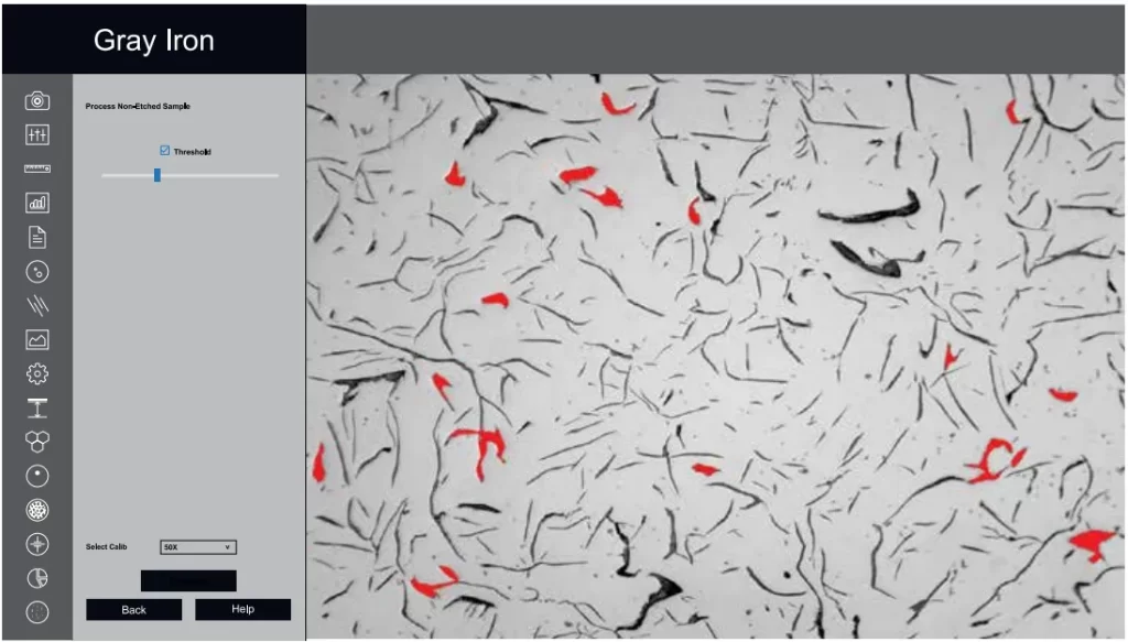 Cast Iron Image Analysis Software ToronF+™