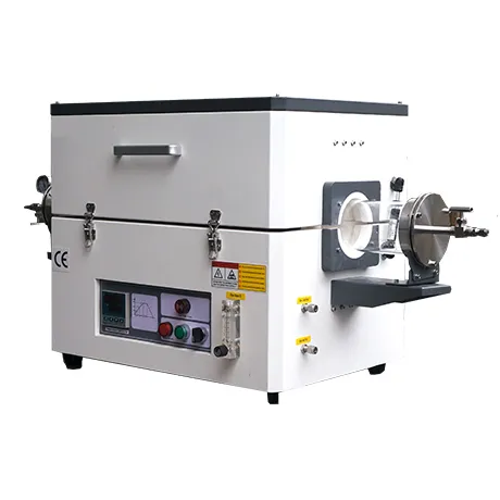 Single Zone Split Type Tube Furnace 1200°C - TT-TF1Z-100-1200