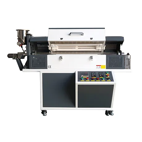Automatic Loading Rotary Tube Furnace 1200°C -TT-RTF-60-1200 Pro