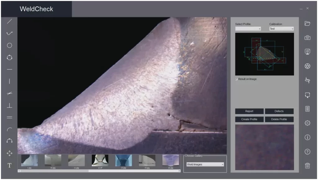 Weld Penetration System and Image Analysis Software ToronW™