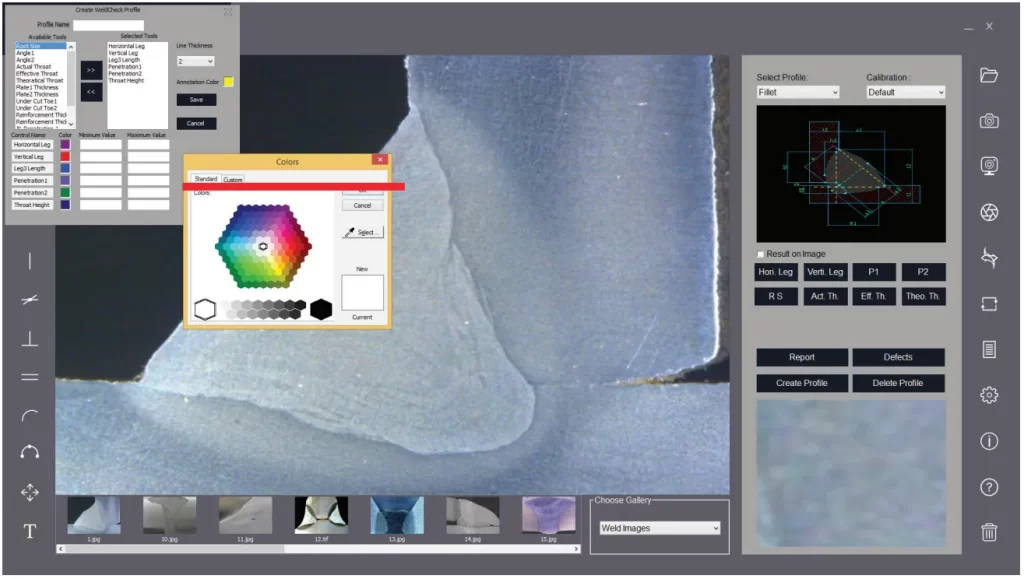 Weld Penetration System and Image Analysis Software ToronW™