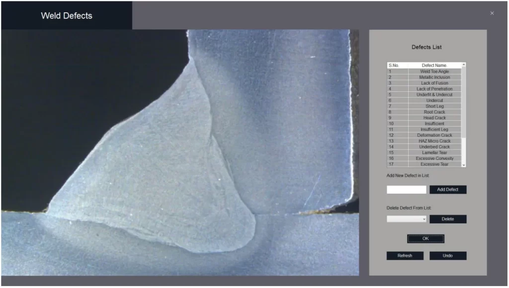 Weld Penetration System and Image Analysis Software ToronW™