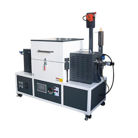 Rotary Hydrogen Reduction Tube Furnace 1200°C - TT-HRTF-150-1200 Rotary Hydrogen Reduction Tube Furnace 1200°C - TT-HRTF-150-1200