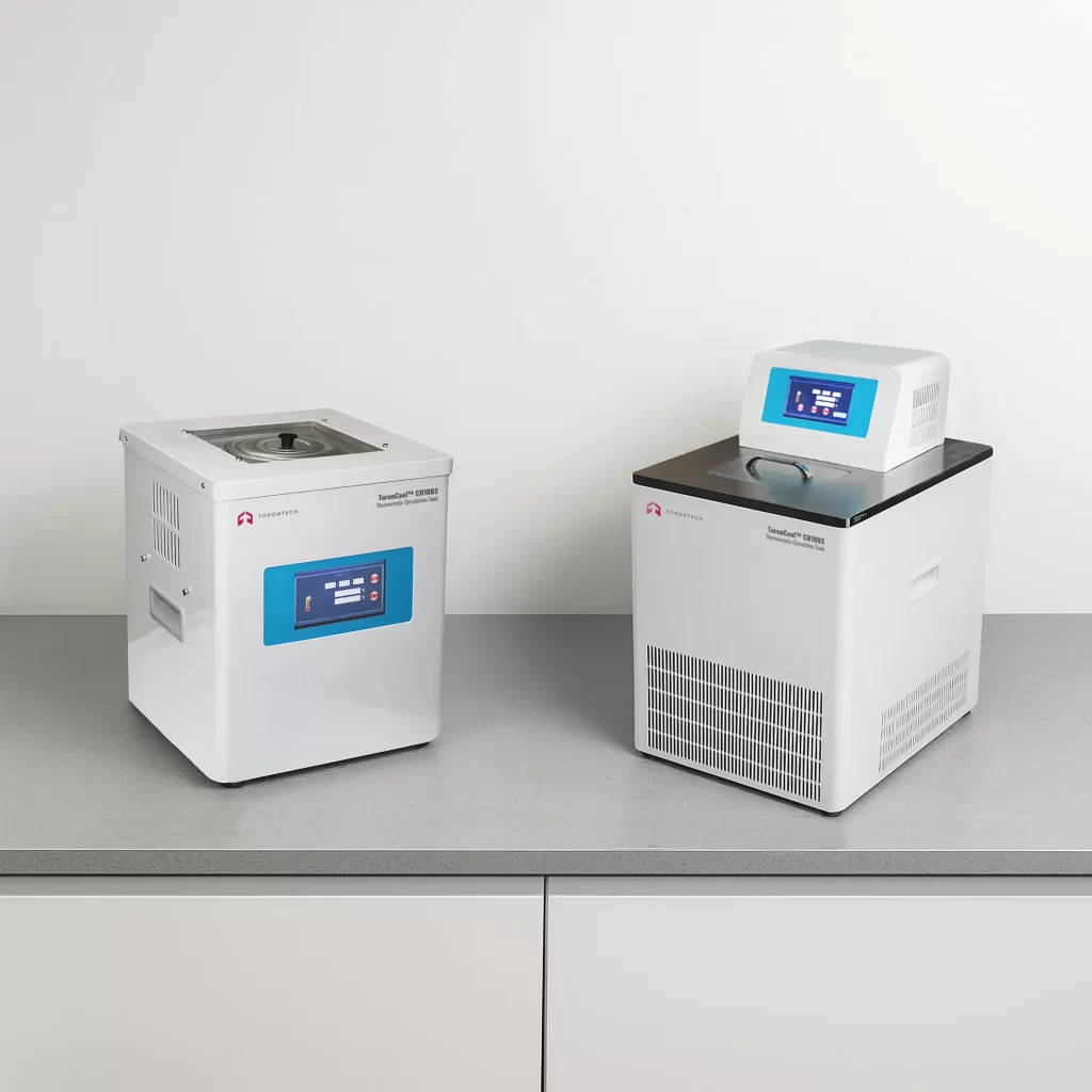ToronCool™ Thermostatic Circulation Tanks – Optional Accessory for ToronVisc™ Viscometers ToronCool™ Thermostatic Circulation Tanks – Optional Accessory for ToronVisc™ Viscometers