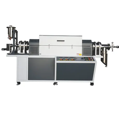 3 Zones Rotary Tilting Tube Furnace 1200°C -TT-RTF-120-1200 Pro