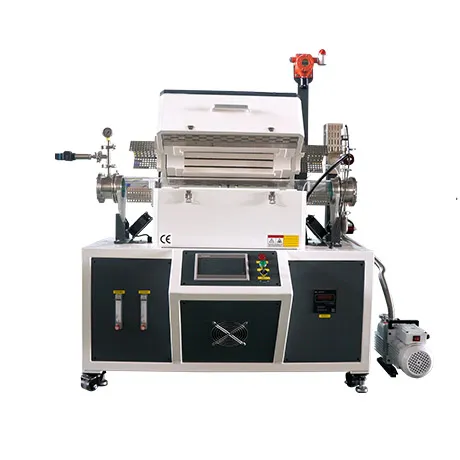 Hydrogen Reduction 3-Zone Tube Furnace 1200°C - TT-HRTF3Z-50-1200