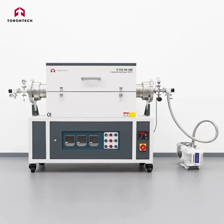 3-Zone Split Tube Furnace 1200°C – TT-TF3Z-168-1200